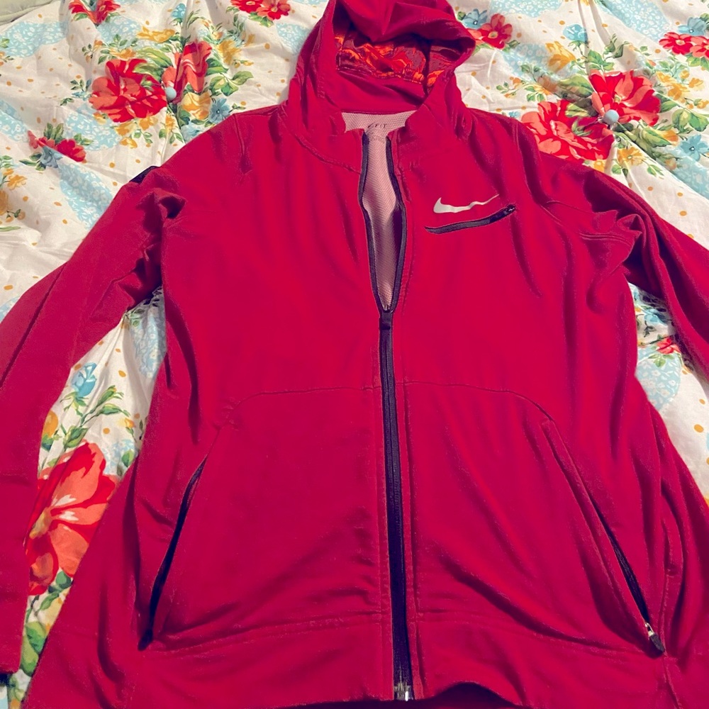 Boys Nike zip up light jacket